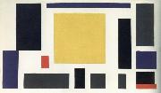 Theo van Doesburg composition vlll (the cow) USA oil painting artist